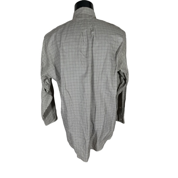 Ralph Lauren Blake Brown Gingham Plaid Check Button Down Men’s Sz L - Picture 4 of 6